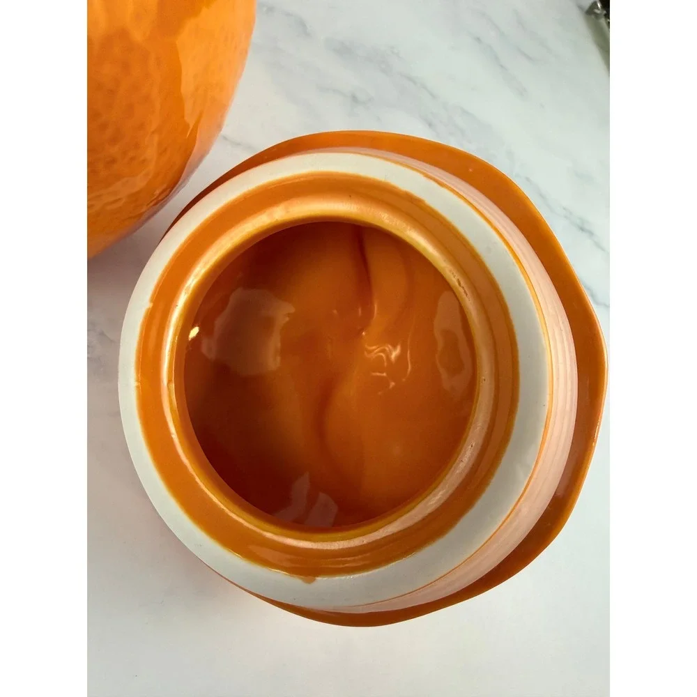 Rae Dunn ORANGE 7